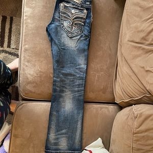 29 30 Rock Revival Slim Boot